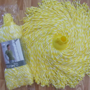 Esfregonas marca Cisne em MICROFIBRA nº 70 Amarelo e Branco