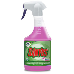 SANYOS. Produto limpeza geral casas de banho efeito anti-calcári