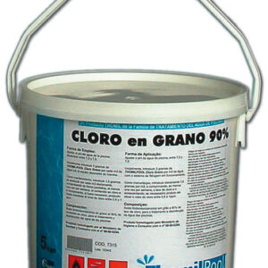 THOMILPOOL CLHOR-GRAN 90. Cloro grão directo-diluível concentrad