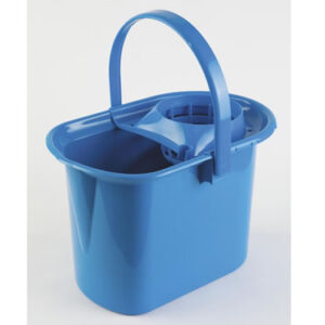 Balde Rectangular com escorredor, Azul