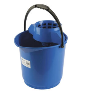 Balde Redondo Especial com escorredor, Azul