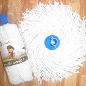 Esfregonas marca Cisne em Algodão Branco Extra, nº 14