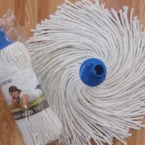 Esfregonas marca Cisne em Algodão Branco Extra, nº 18