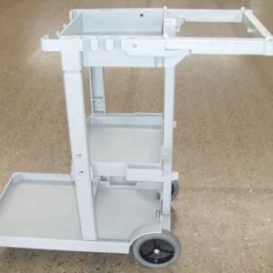 Carro Plástico Multiusos Cinza ECO