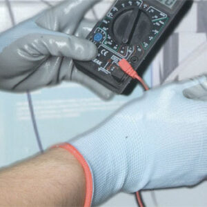 Luvas em Nitrilo Suporte Têxtil