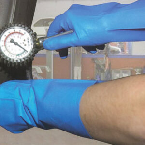 Luvas em Nitrilo Azul Industrial