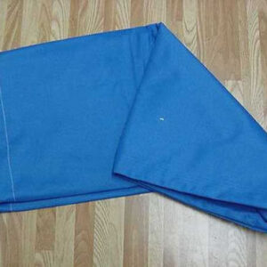 Saco de cor de lona plastificada Azul